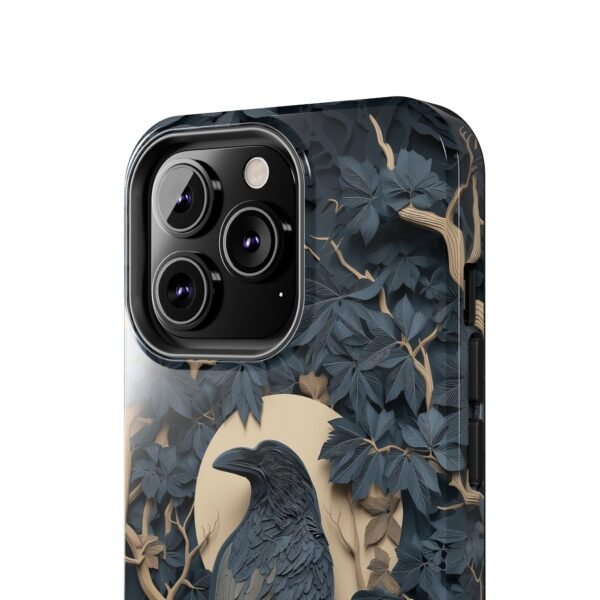 Raven Crow 3D Cut Out Style Phone Case - Image 5