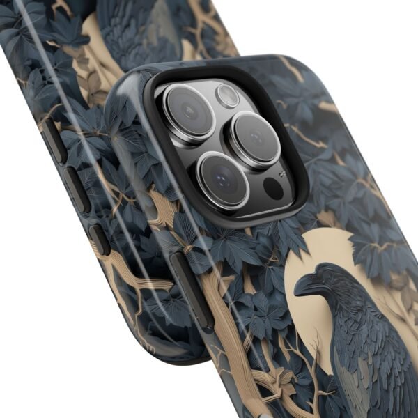 Raven Crow 3D Cut Out Style Phone Case - Image 3