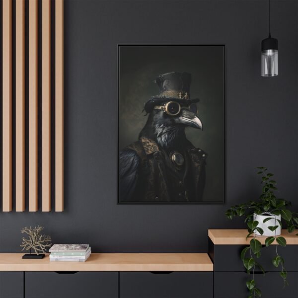 Steampunk Raven Wall Art Print - Image 5