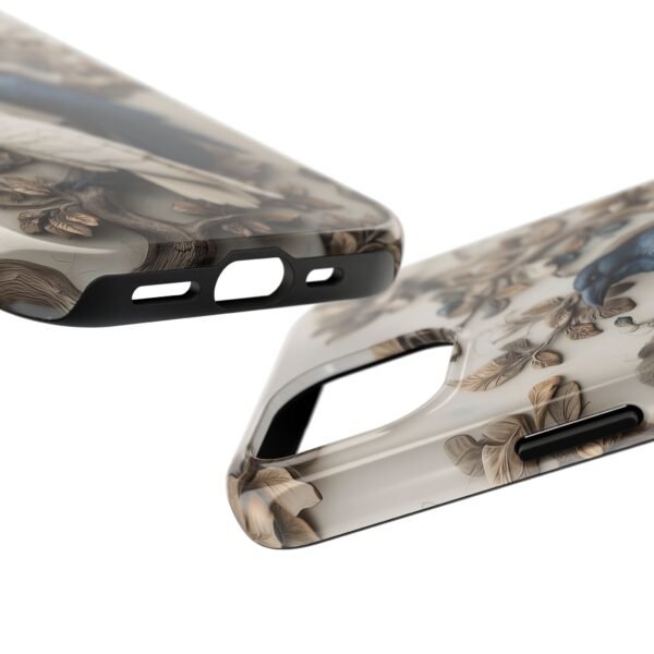 Black and Albino White Ravens Phone Case - Image 3