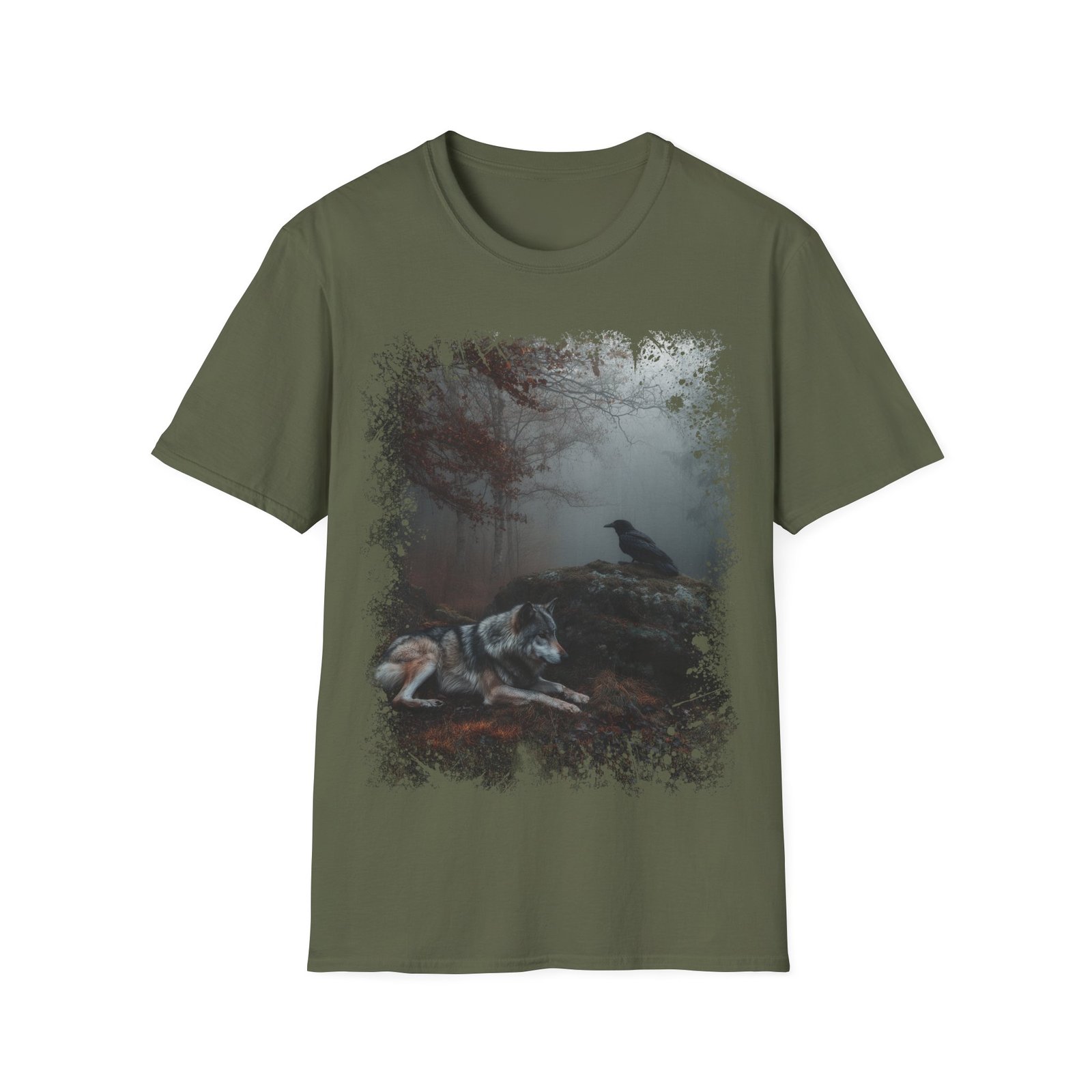 Wolf & Raven Symbiotic Relationship T-Shirt - Image 6