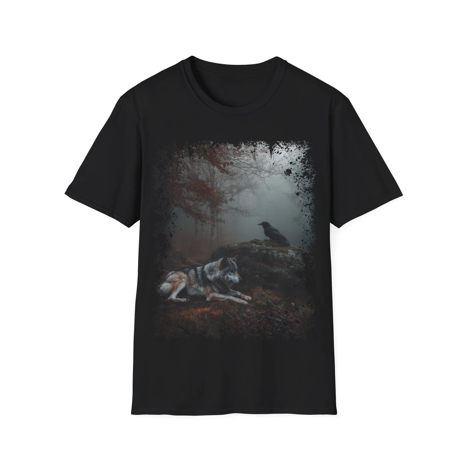 Wolf & Raven Symbiotic Relationship T-Shirt - Image 2