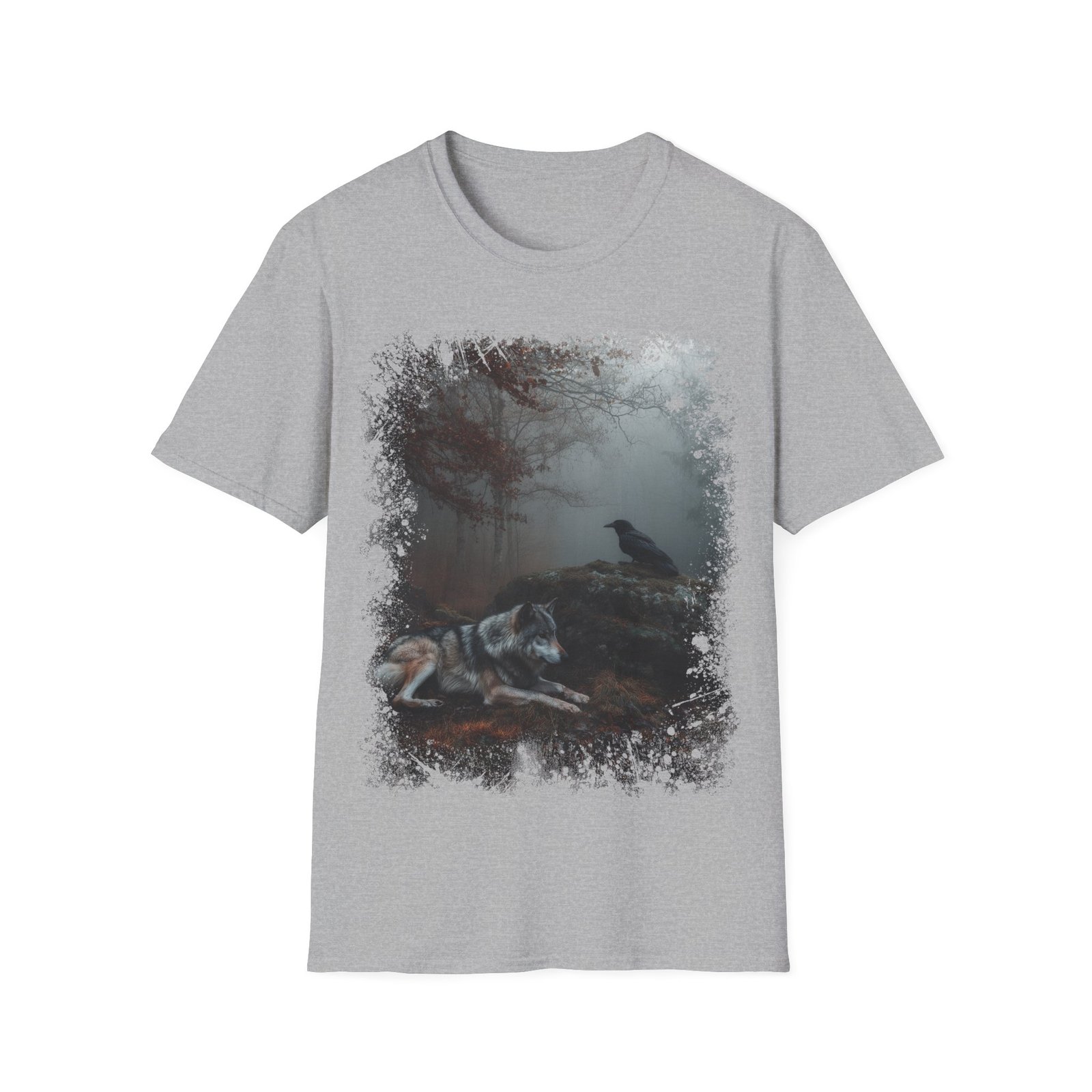 Wolf & Raven Symbiotic Relationship T-Shirt - Image 4