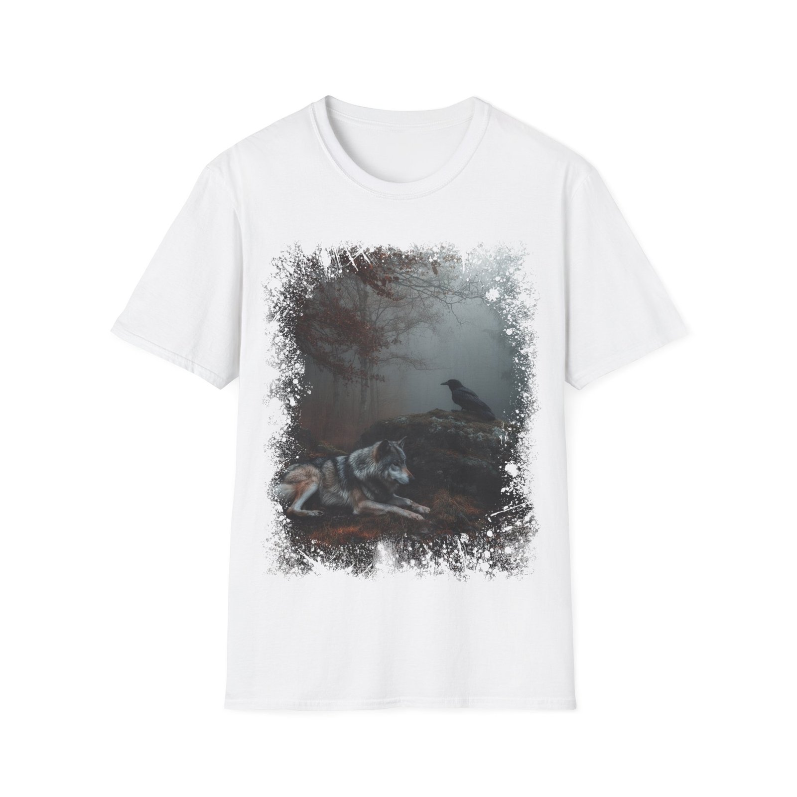 Wolf & Raven Symbiotic Relationship T-Shirt - Image 9